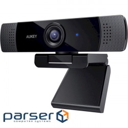 Веб камера AUKEY 1080p FHD Webcam Live Streaming Camera w/Stereo Mic (PC-LM1E)
