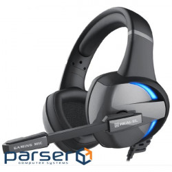 Навушники REAL-EL GDX-7620 Black (EL124100045)
