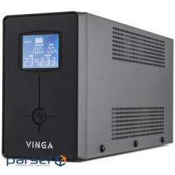 Джерело безперебійного живлення Vinga LCD 600VA metal case (VPC-600M)