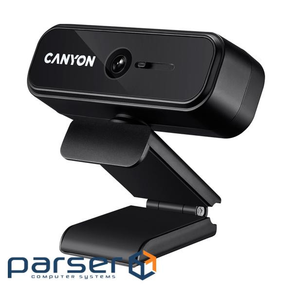 Веб камера CANYON C2N 1080p Full HD Black (CNE-HWC2N)