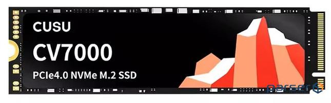 Твердотільний накопичувач SSD 1Tb, CUSU CV7000, PCI-E 4.0 x4, M.2 2280, 3D TLC, 7200/61 (KS2G11T0DS)