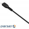 Cable HOCO X20 Flash USB-A to Lightning 2m Black (6957531068860)