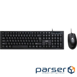 Комплект AOC KM160B USB UA Black (KM160B/97)