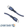 Дата кабель USB-C to USB-C 1.2m 60W PD FletchLink-CC blue Promate (fletchlink-cc.blue)