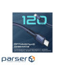 Дата кабель USB-C to USB-C 1.2m 60W PD FletchLink-CC blue Promate (fletchlink-cc.blue)