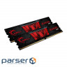 Модуль пам'яті G. SKILL Aegis DDR4 3200MHz 32GB Kit 2x16GB XMP (F4-3200C16D-32GIS)