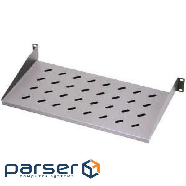 Shelf 19" Hypernet 1U deep 280mm, gray (CS-280-1U) (US-CS-280-1U)