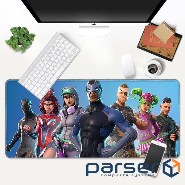 Коврик 300*600 тканинний FORTNITE FT06, з боковою прошивкою, товщина 2 мм (YT-FT06)