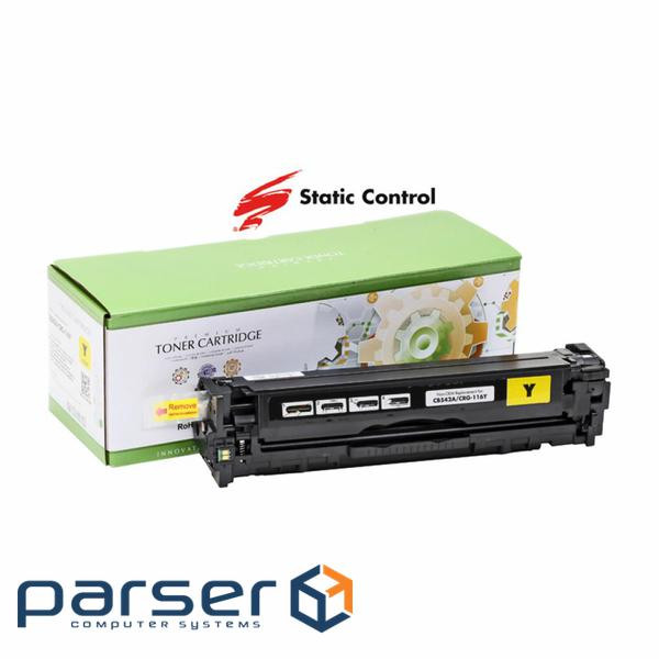 Картридж Static Control HP CLJ CB542A/CE322A/CF212A, Canon 716/731 1.8k yellow (002-01-RB542AU)