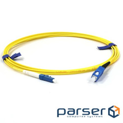 Патчкорд SC/UPC-LC/UPC SM 3м Simplex Slim (UPC-3SCLC(SM)S(ON)S)