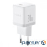 Wall Charger Baseus Palm Fast Charger Type-C 20W white (P10111602213-00)