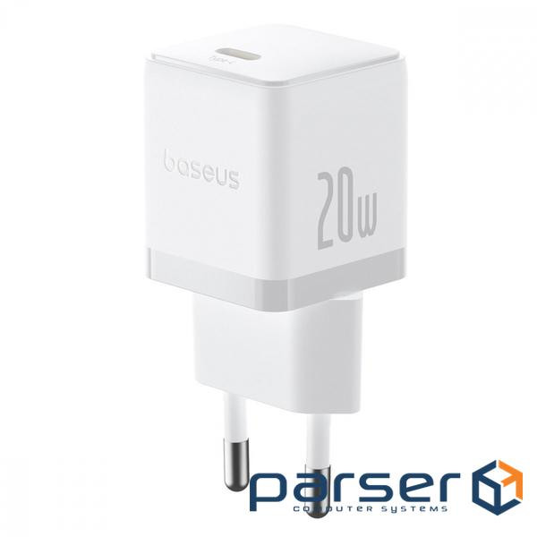 Wall Charger Baseus Palm Fast Charger Type-C 20W white (P10111602213-00)