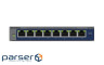 Комутатори NETGEAR GS108E 8xGE, WebSmart (GS108E-400EUS)