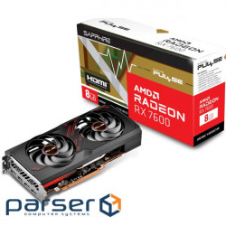 Відеокарта SAPPHIRE Pulse AMD Radeon RX 7600 8GB (11324-01-20G)