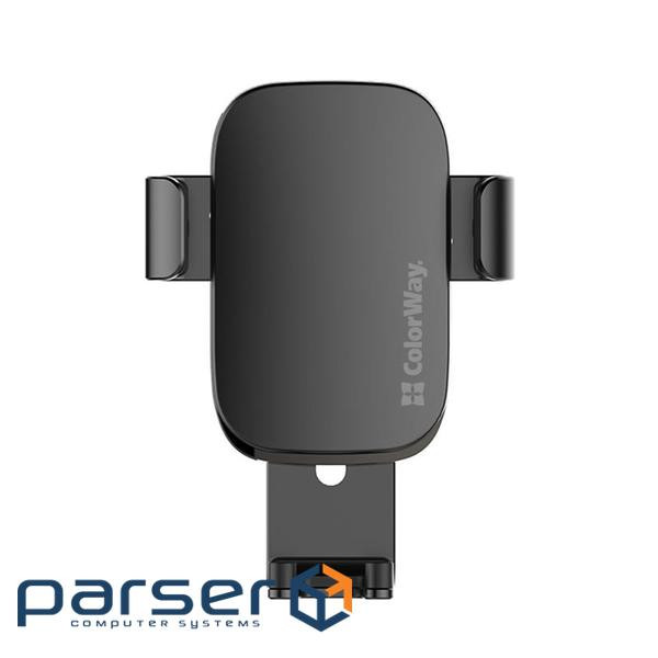 Утримувач автомобільний С olorWay Metallic Gravity Holder 3 Black (CW-CHG14-BK)