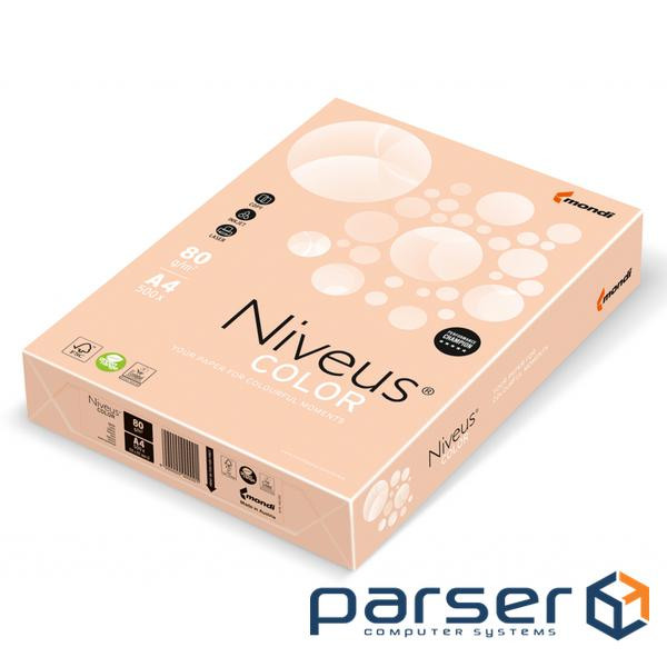 Папір Mondi Niveus COLOR Pastel salmon A4, 80g, 500sh (A4.80.NVP.SA24.500)