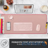 LOGITECH Desk Mat Studio Series - DARKER ROSE- NAMR-EMEA - EMEA, DESK MAT (956-000053)