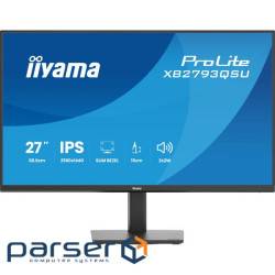 27" 16:9 IPS РК монітор, 2560х1440, 1 мс (MPRT), 7 5 Гц, 350 кд/м2, Adaptive Sync, 1x (XB2793QSU-B1)
