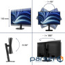 Монiтор TFT PHILIPS 27" 27B2N3500/00 IPS QHD 120Hz 350nit 2*HDMI DP Pivot MM Black