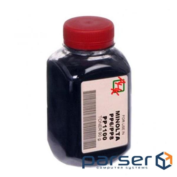 Тонер Konica Minolta PP8/1100/1200/1300, 90г Black AHK (1401300)