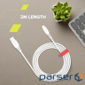 CANYON cable Onwire 18TP USB-A to USB-C 2m,18W TPE 2m White (CNS-AC18SC20W)