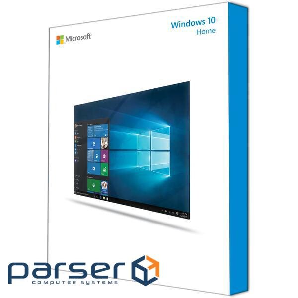 Операційна система Microsoft Windows 10 Home 64-bit Russian 1pk DSP OEI DVD (KW9-00132)