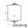 Перемикач Videx BINERA IP65 зовнішній 1кл прохідний (VF-BNW11P-G)