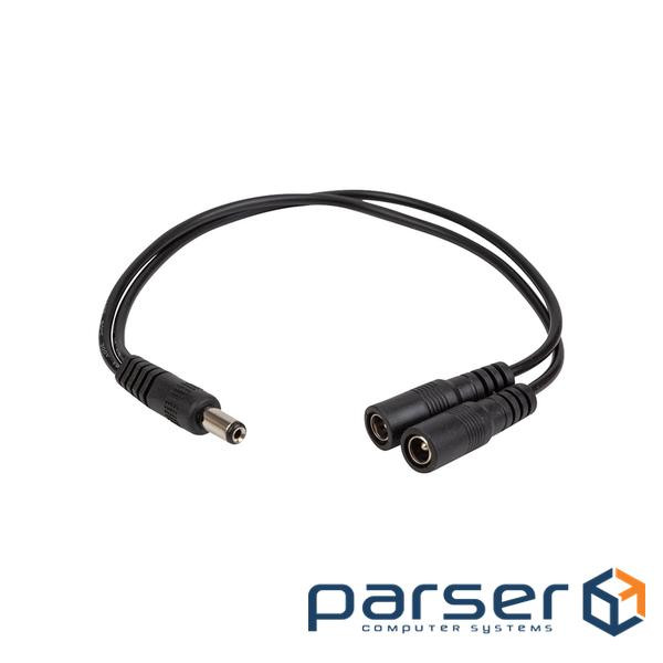 Кабель PowerPlant DC - 2xDC 5.5x2.1 (CA914890)