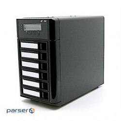 Areca Removable Storage Devices ARC-8050T3U-6 6Bay Thunderbolt3/USB3.2 Gen2 to 12Gb/s SAS RAID Retai