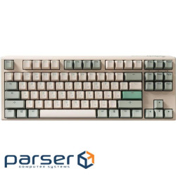 Клавіатура Ducky One 3 TKL Cherry MX Red Matcha Cream UA (DKON2187-RUAPXМAEGGC1) AEGGC1)