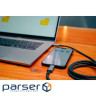 Кабель живлення та синхронізації Verbatim 240 Вт /USB-C-USB-C /120 см-чорний (31847)