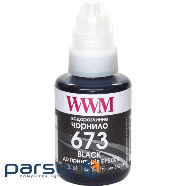 Чорнило WWM Epson L800 140г Black (E673B)