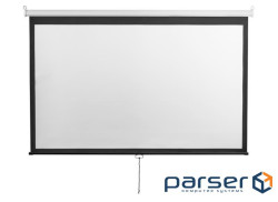 Проекційний екран 2E настінний з механізмом повернення 16:9, 108