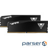 Модуль пам'яті PATRIOT Viper Elite 5 Ultra DDR5 6000MHz 64GB Kit 2x32GB Matte Black (VEU564G6028K)