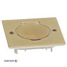 Розетка Legrand для підлоги кругла MOSAIC бронзова(089711) (089711)