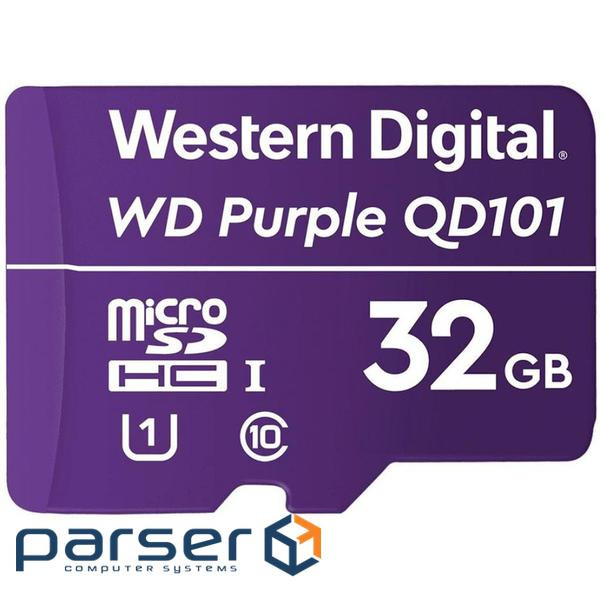 Карта пам'яті WD 32GB microSDXC class 10 UHS-I (WDD032G1P0C)