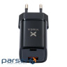Зарядний пристрій Vinga USB-C PD30W + USB-A QC30W Display 33W Max (VCR30ACDB)