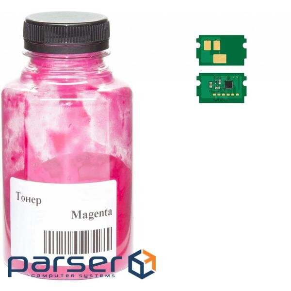 Тонер Kyocera TK-5240, 90г Magenta +chip AHK (3203562)