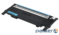 Картридж Samsung CLT-C407S, Cyan, CLP-320/325, CLX-3185, 1000 стор , Static C (002-02RC407SSEE Parrot)
