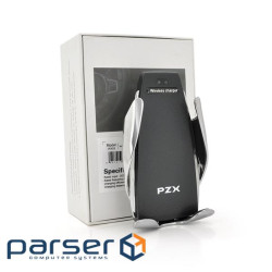 Бездротовий зарядний пристрій для автомобіля PZX WX05, Black, Box PZX WX05, Black, Box