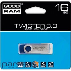 USB 16GB GOODRAM Twister Blue (UTS2-0160B0R11)