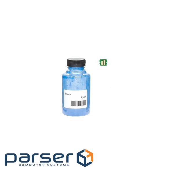 Тонер + чіп АНК для Kyocera Ecosys PA4000/MA4000, TK-5380 бутль 250г 10000 ст. Cyan (50000482) . Cyan (50000482)