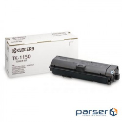 Toner cartridge Kyocera TK-1150 Black, 3K (1T02RV0NL0)