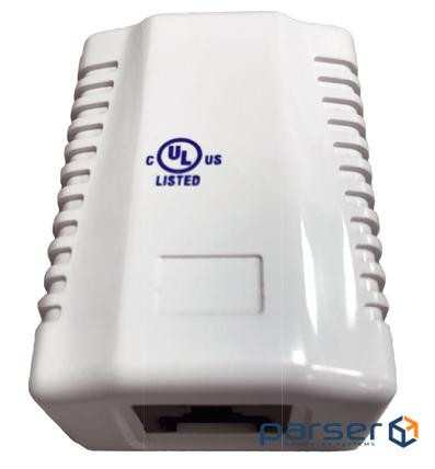 Розетка зовнішнього монтажу OK-net 5е UTP, 1 порт (OK-FP105)