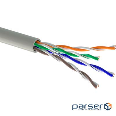 OK-Net кабель UTP кат.5е 4 * 2 * 0,51 бухта 305м ПВХ (КПВ-ВПМ 100) (OC-UTP5e-BOX)