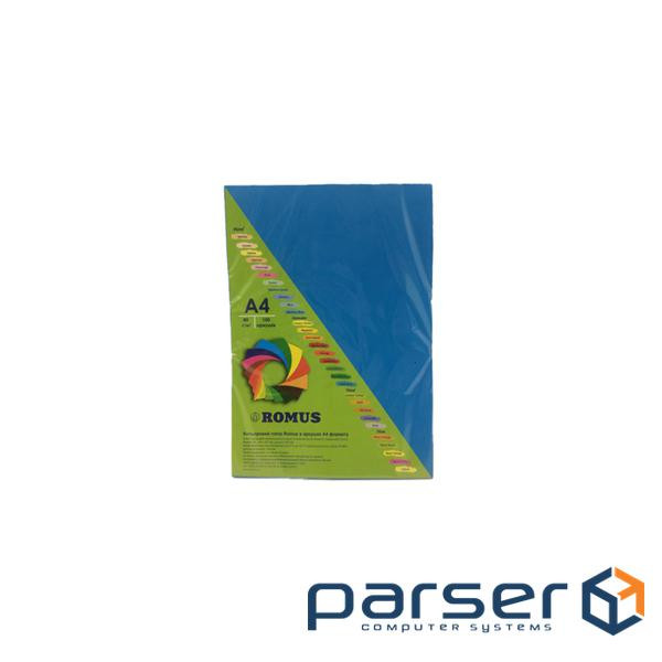 Папір Romus А4 80 г/м2 100c, blue dark (R51383)
