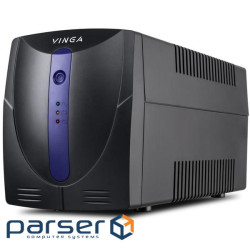 Uninterrupted power supply unit Vinga LED 1200VA plastic case (VPE-1200P)