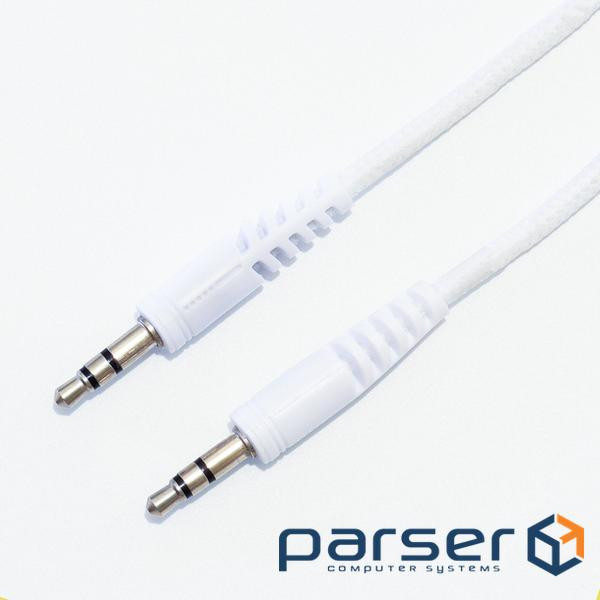 Кабель Xqisit Audio Cable 3.5мм - 3.5мм (M/M), 1.2м , White (4029948026954)
