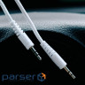 Кабель Xqisit Audio Cable 3.5мм - 3.5мм (M/M), 1.2м , White (4029948026954)