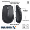 Мишка Logitech MX Anywhere 3S for Business Wireless/Bluetooth + Mouse Pad Studio Seri (MX910-006958)